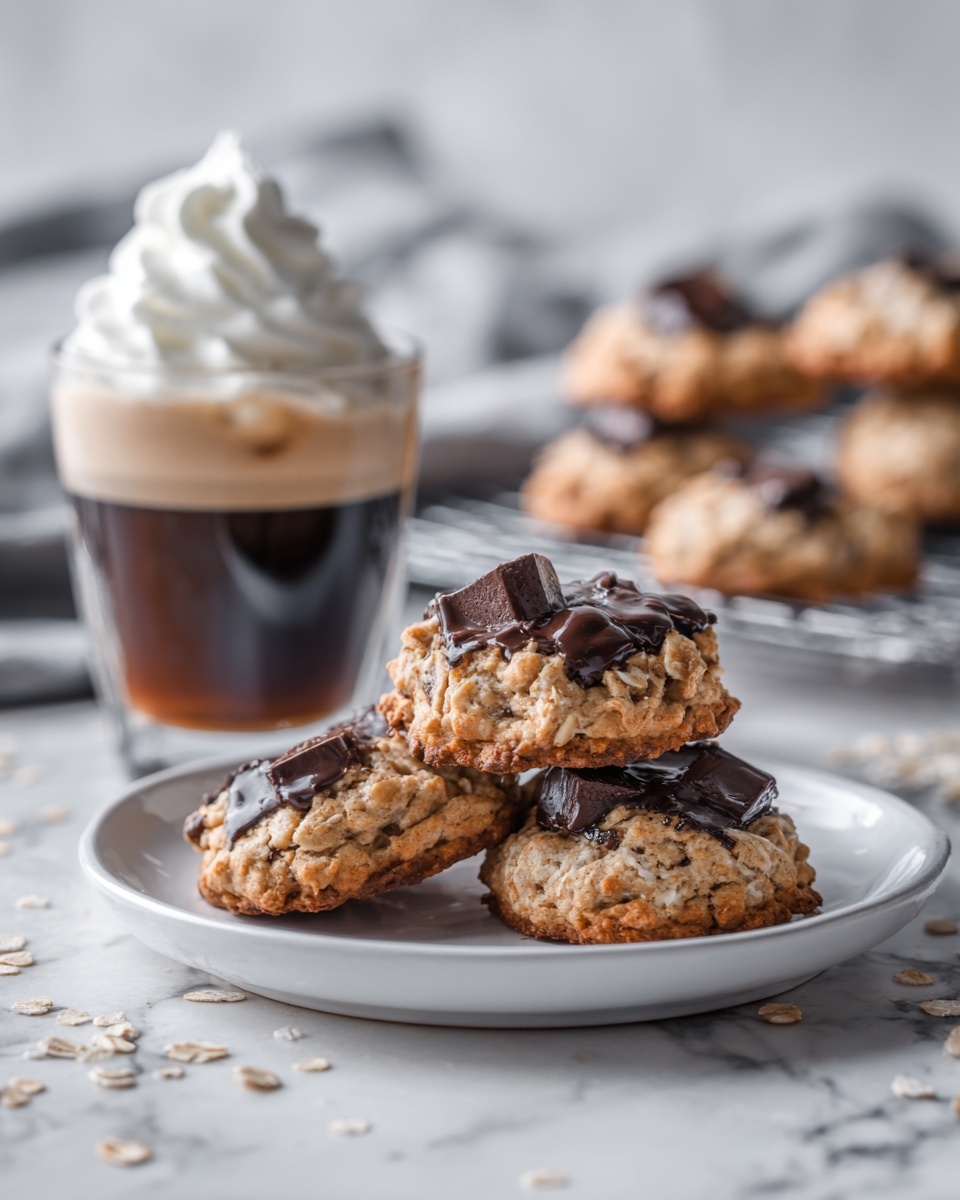 Chocolate Chip Espresso Oatmeal Cookies Recipe - Recipe Image