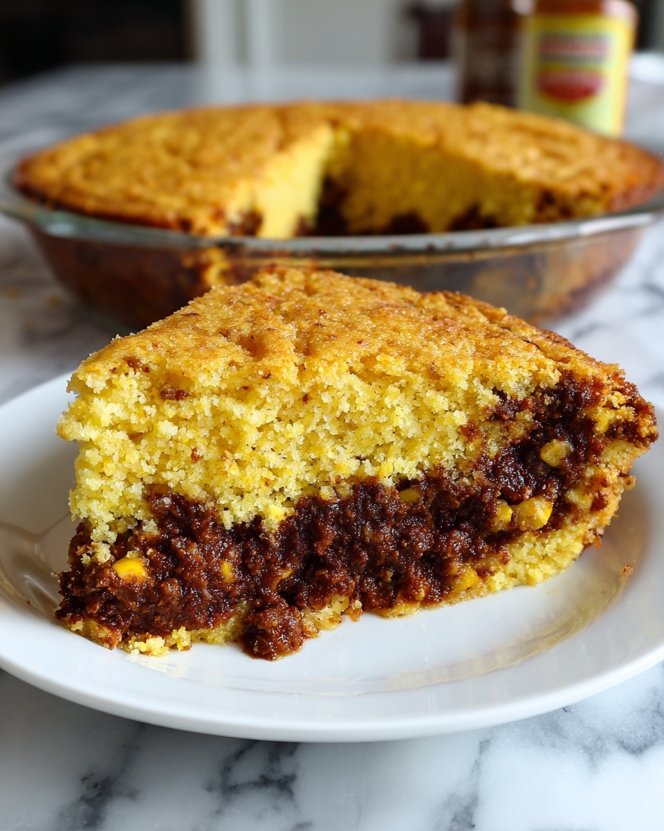 Sloppy Joe Cornbread Casserole Recipe - Recipe Image