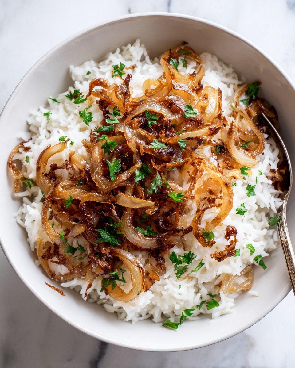 French Onion Soup Rice Recipe - Recipe Image