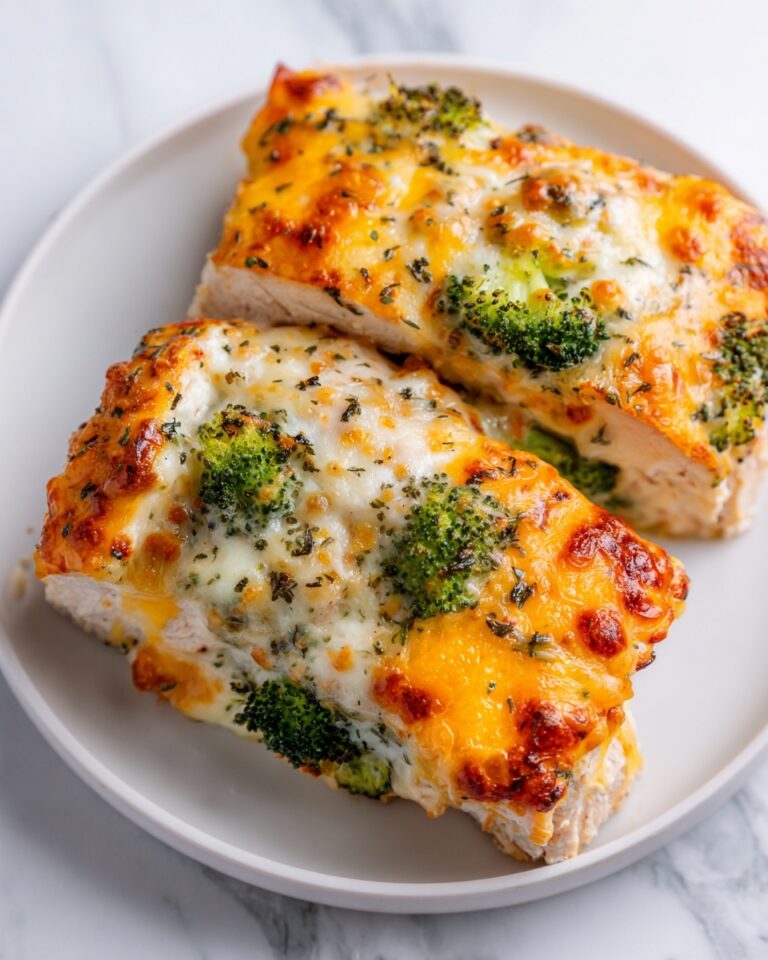 Broccoli Cheddar Stuffed Chicken Recipe