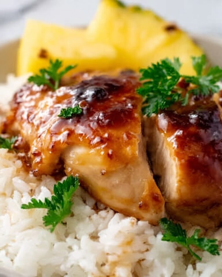 Teriyaki Chicken with Pineapple Recipe