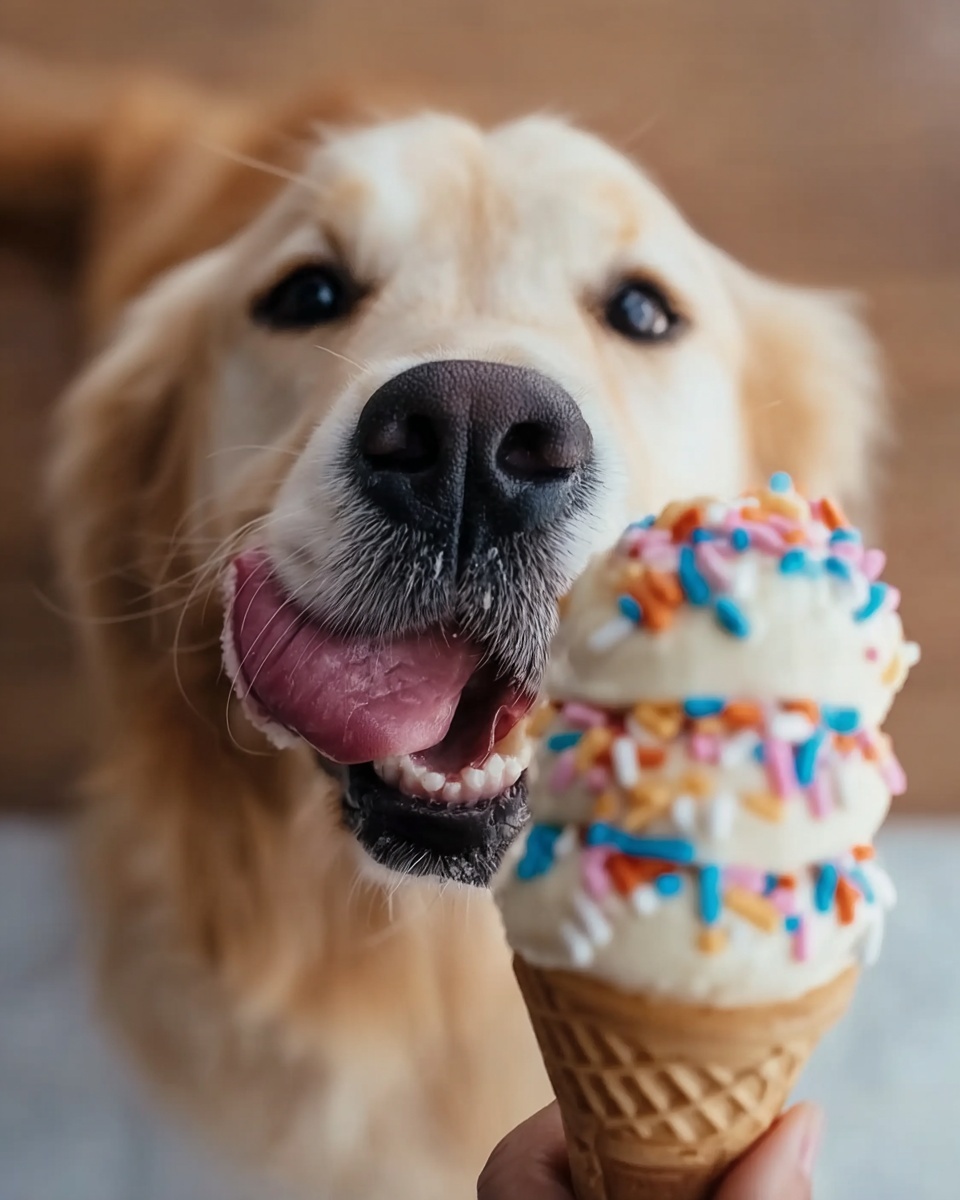 DIY Doggy Ice Cream Recipe - Recipe Image