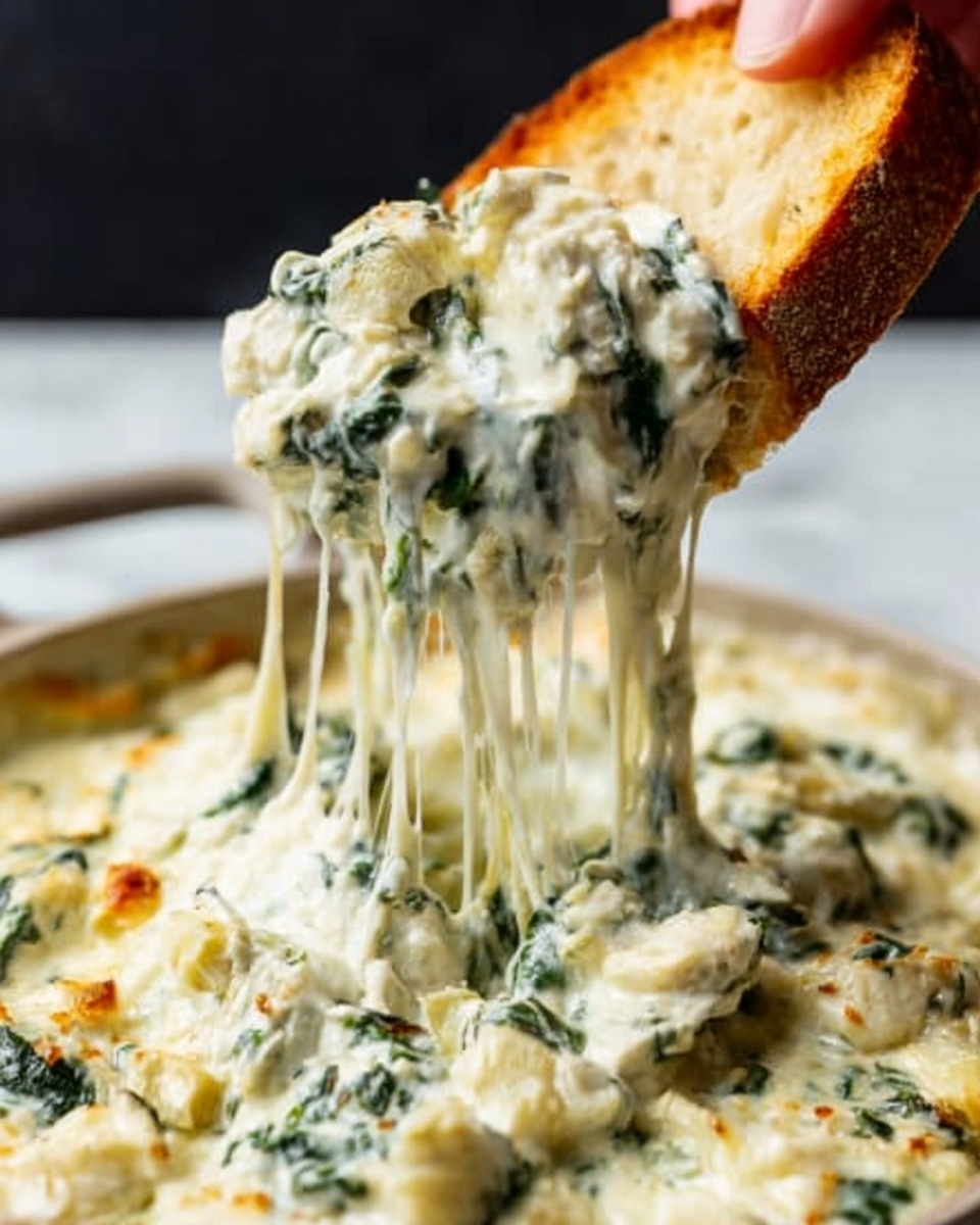 Hot Spinach Artichoke Dip Recipe - Recipe Image