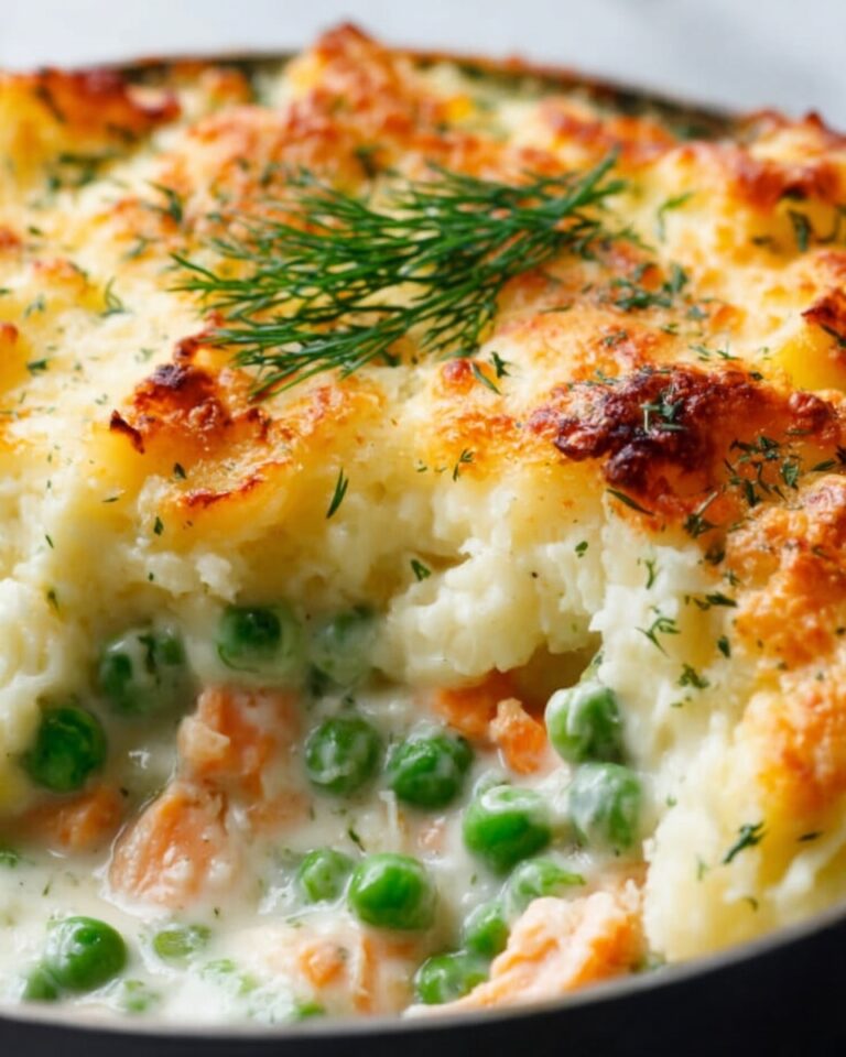 Creamy Fish Pie with Cheddar and Dill Recipe