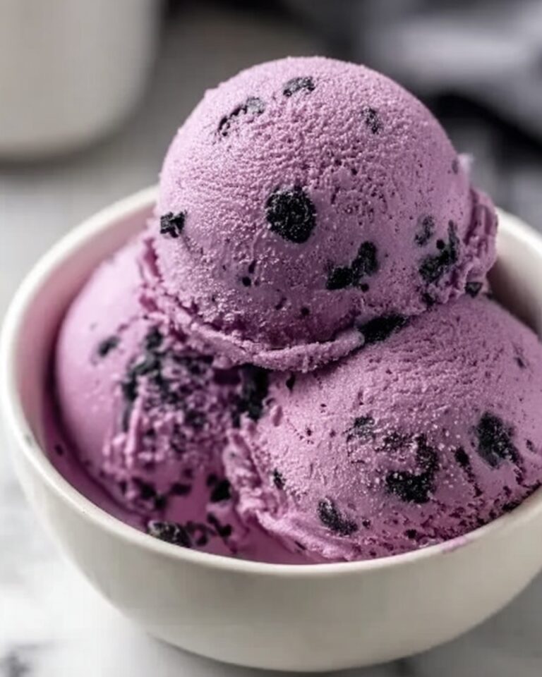 Blueberry Ice Cream Recipe