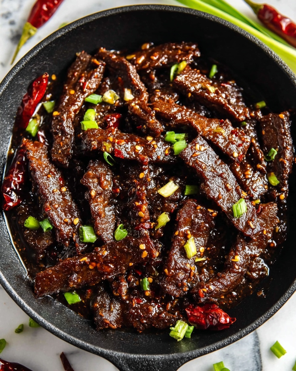 Hot and Spicy Beef Recipe - Recipe Image