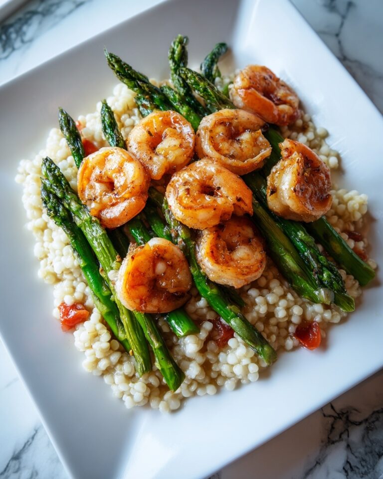 Meyer Lemon Garlic Shrimp and Asparagus Recipe