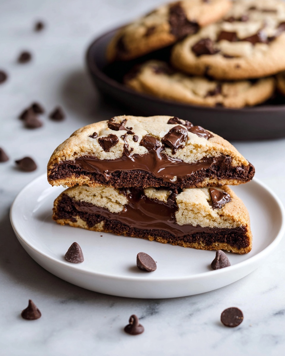 Cheesecake Chocolate Chip Cookies Recipe - Recipe Image