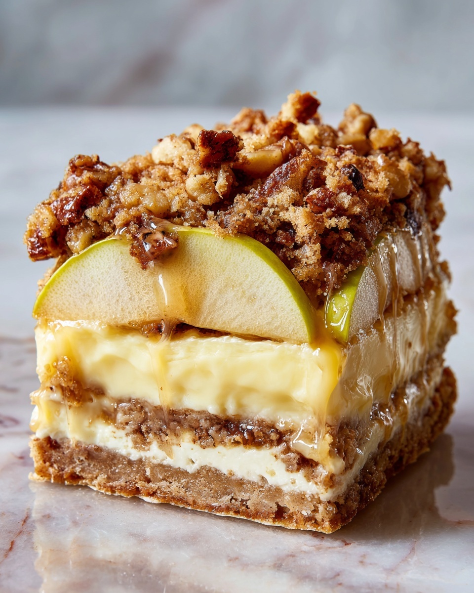 Apple Crisp Cheesecake Bread Recipe - Recipe Image