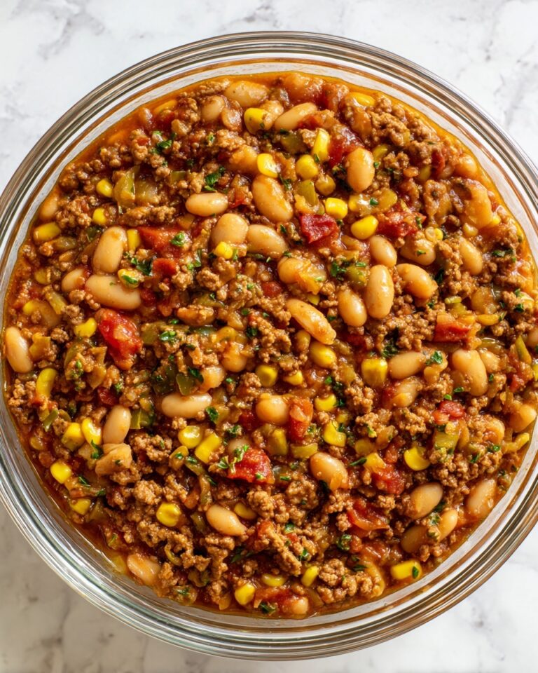 Baked Beans & Ground Beef Casserole Recipe