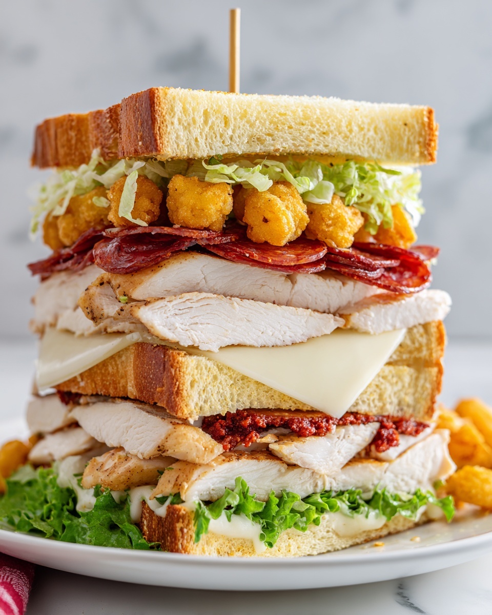 Turkey Club Sandwich Recipe - Recipe Image
