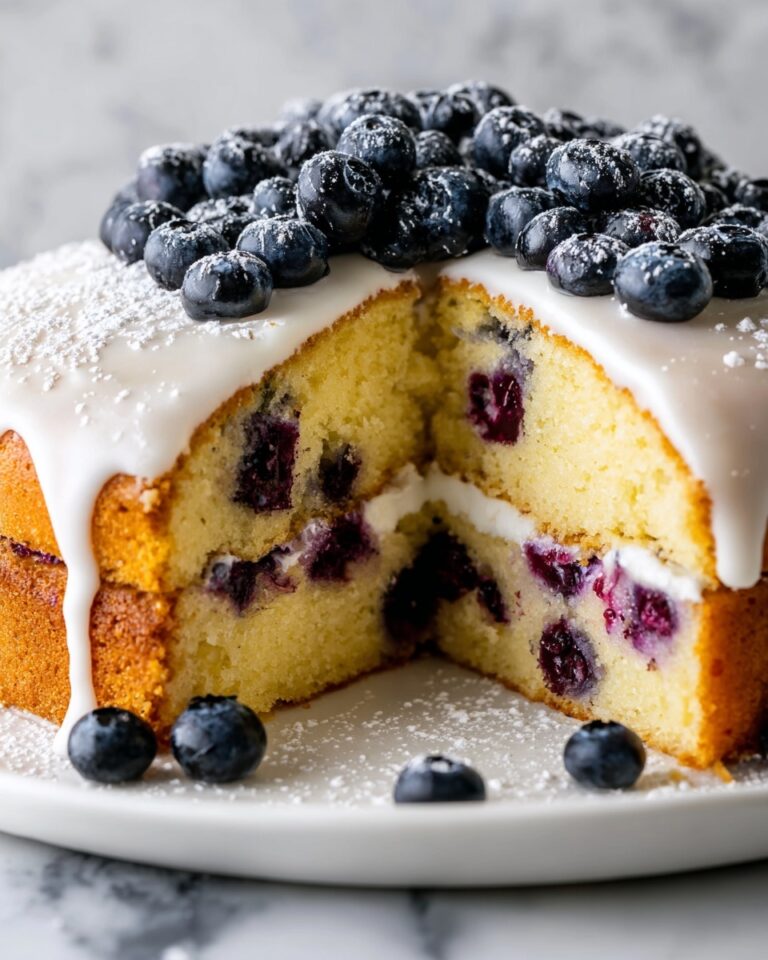 Lemon Blueberry Coffee Cake Recipe