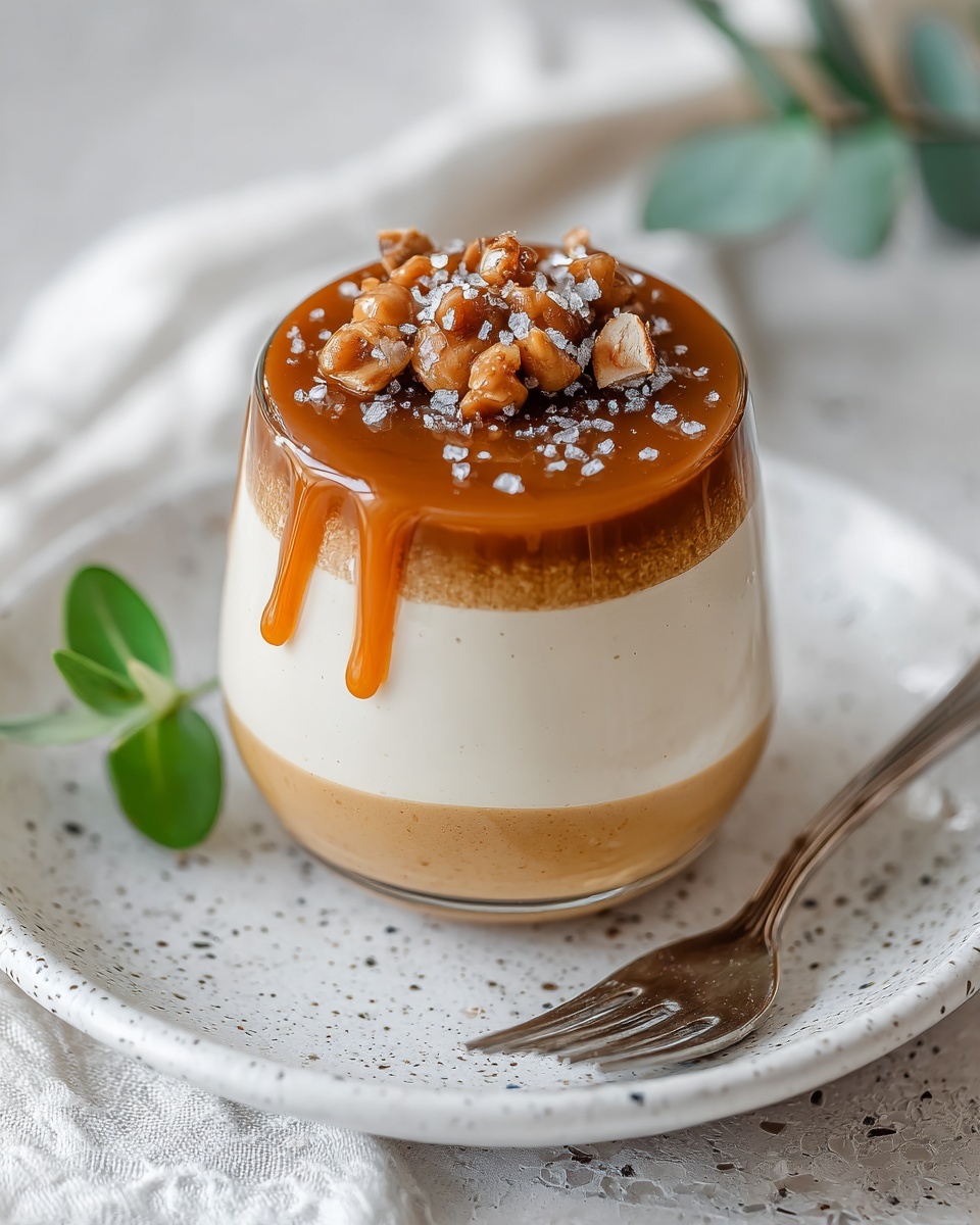 Salted Caramel Panna Cotta Recipe - Recipe Image