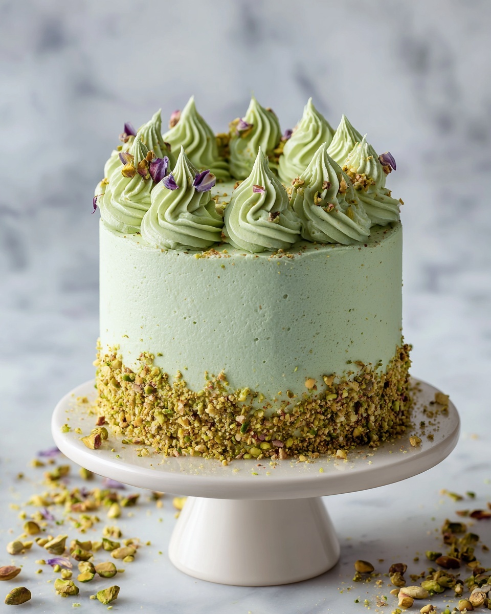 Vanilla Bean Pistachio Cake Recipe - Recipe Image