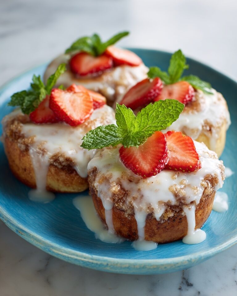 Strawberry Cheesecake Cinnabon Rolls Recipe