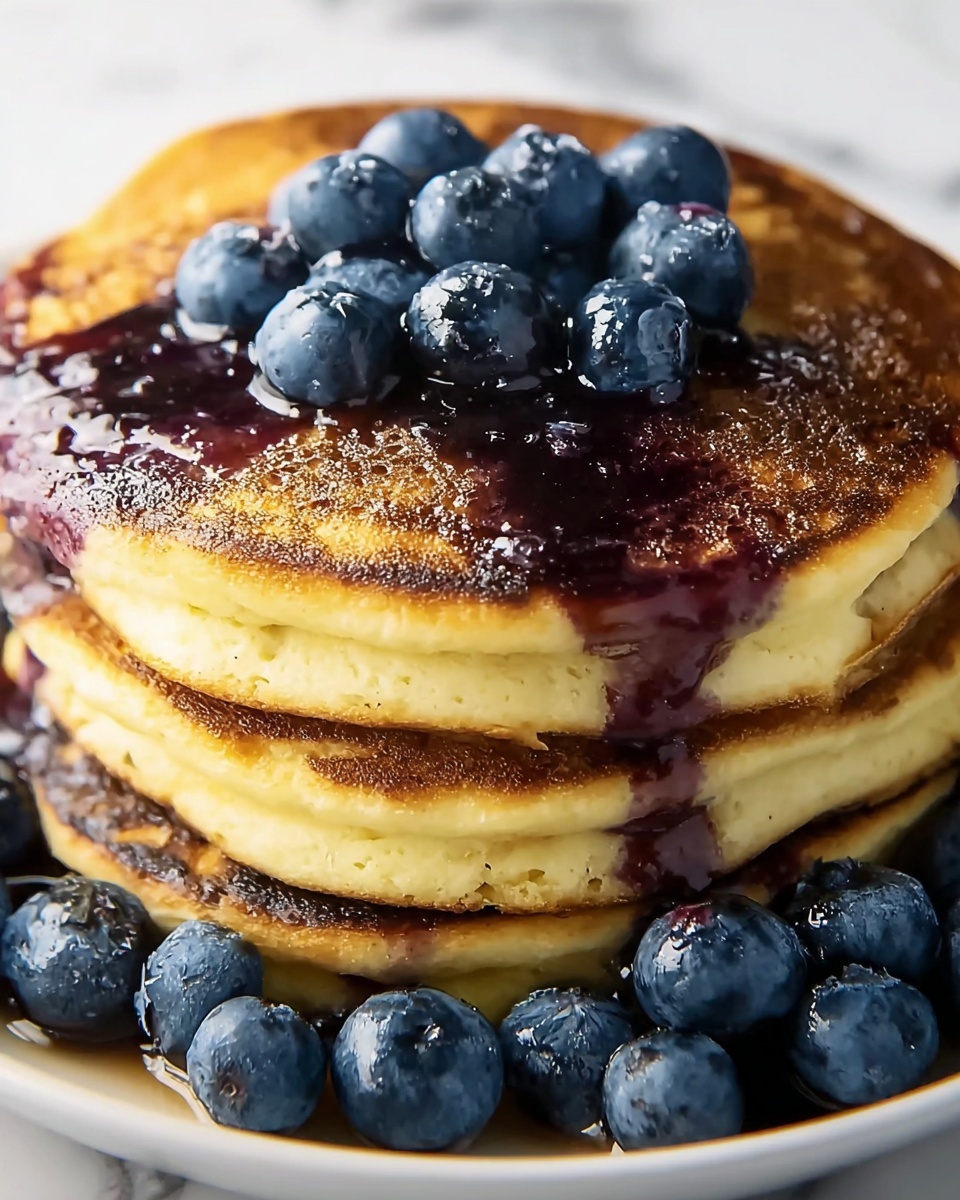 Easy Blueberry Pancakes Recipe - Recipe Image