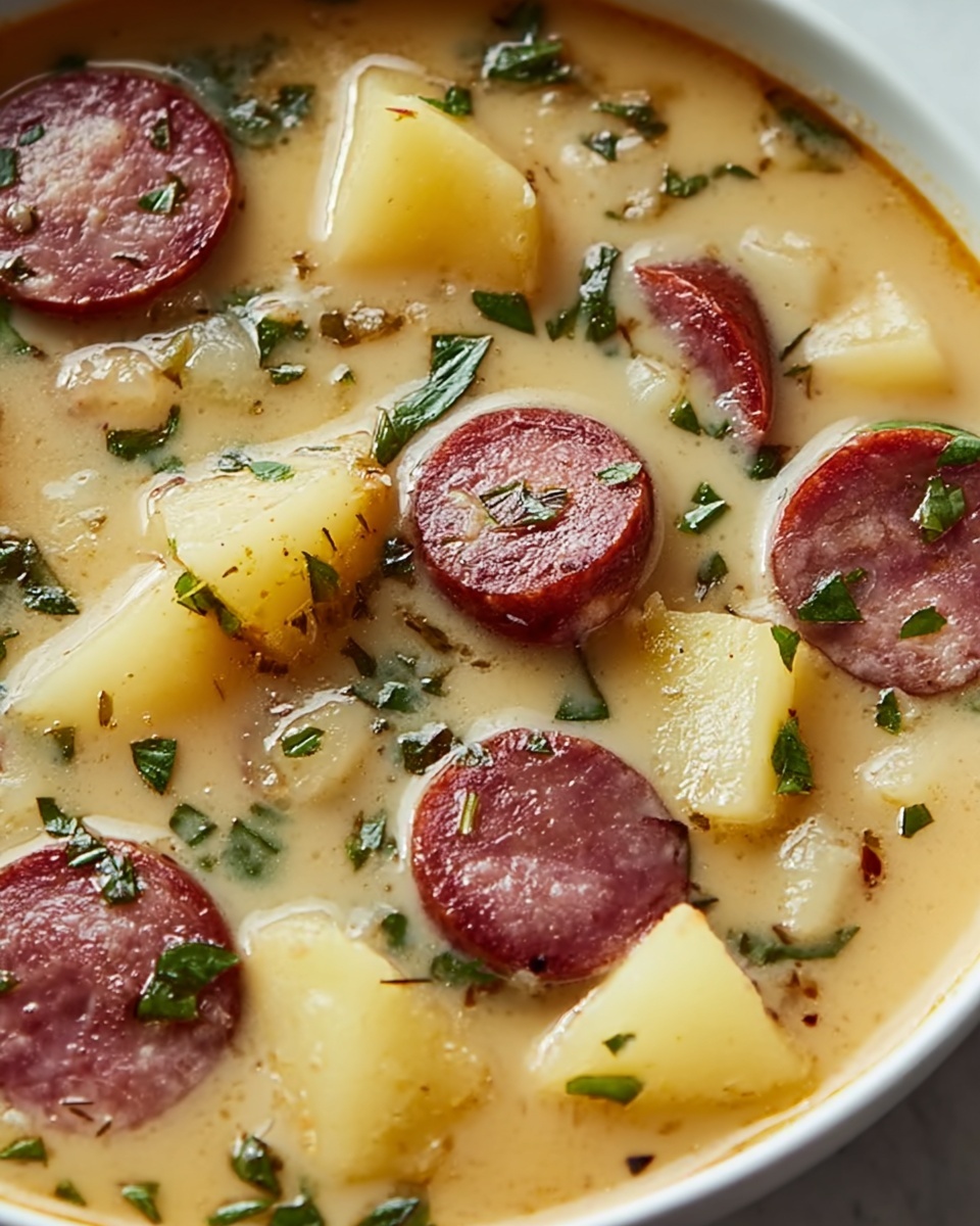 Kielbasa Potato Soup Recipe - Recipe Image