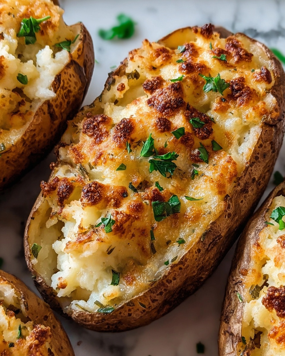 Oven-Fried Stuffed Potatoes Recipe - Recipe Image