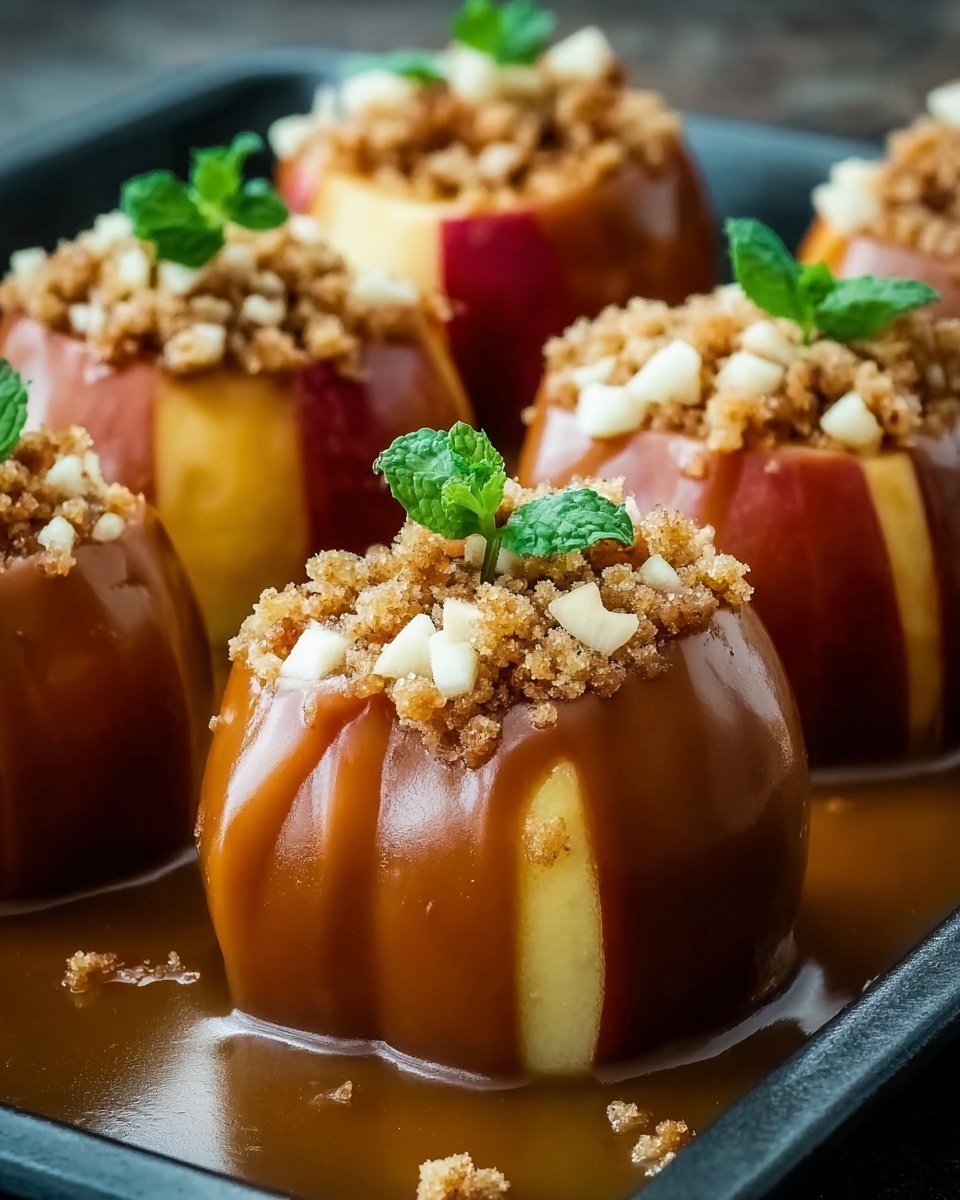 Delightful Sheet Pan Caramel Apples Recipe - Recipe Image