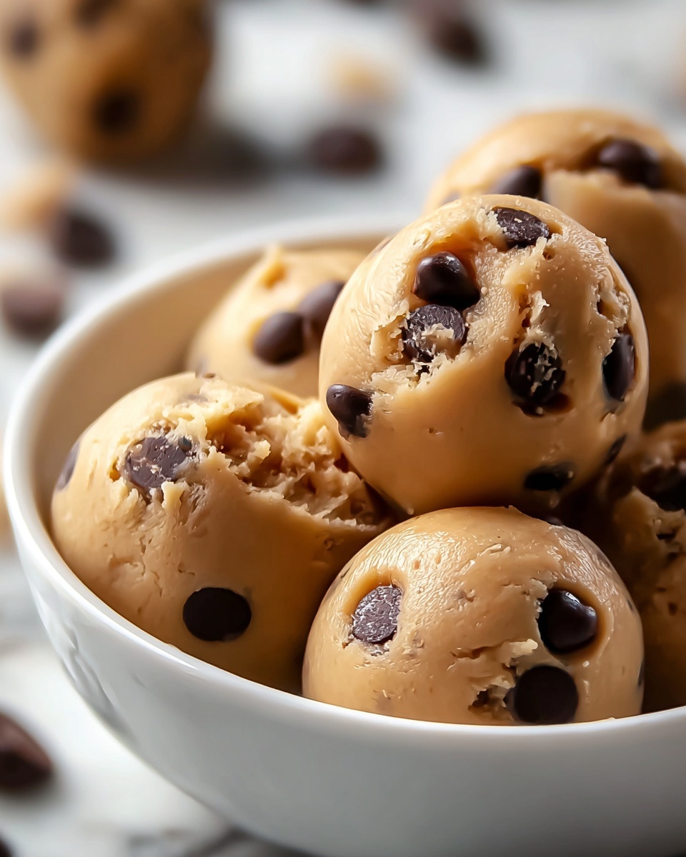 Frozen Greek Yogurt Peanut Butter Bites with Chocolate Chips Recipe - Recipe Image
