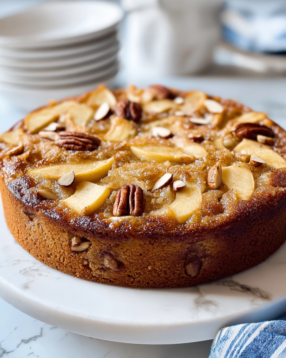 Moist Fluffy Almond Flour Apple Cake (Gluten-Free) Recipe - Recipe Image