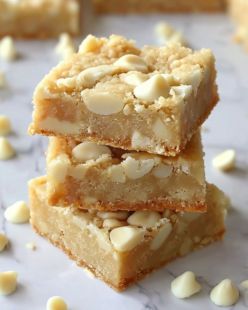 Easy Blondies Recipe - Recipe Image