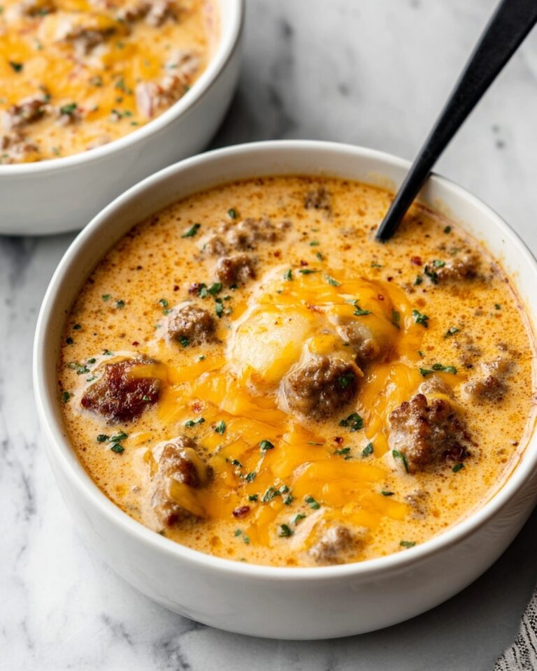 Cheesy Sausage and Potato Soup Recipe