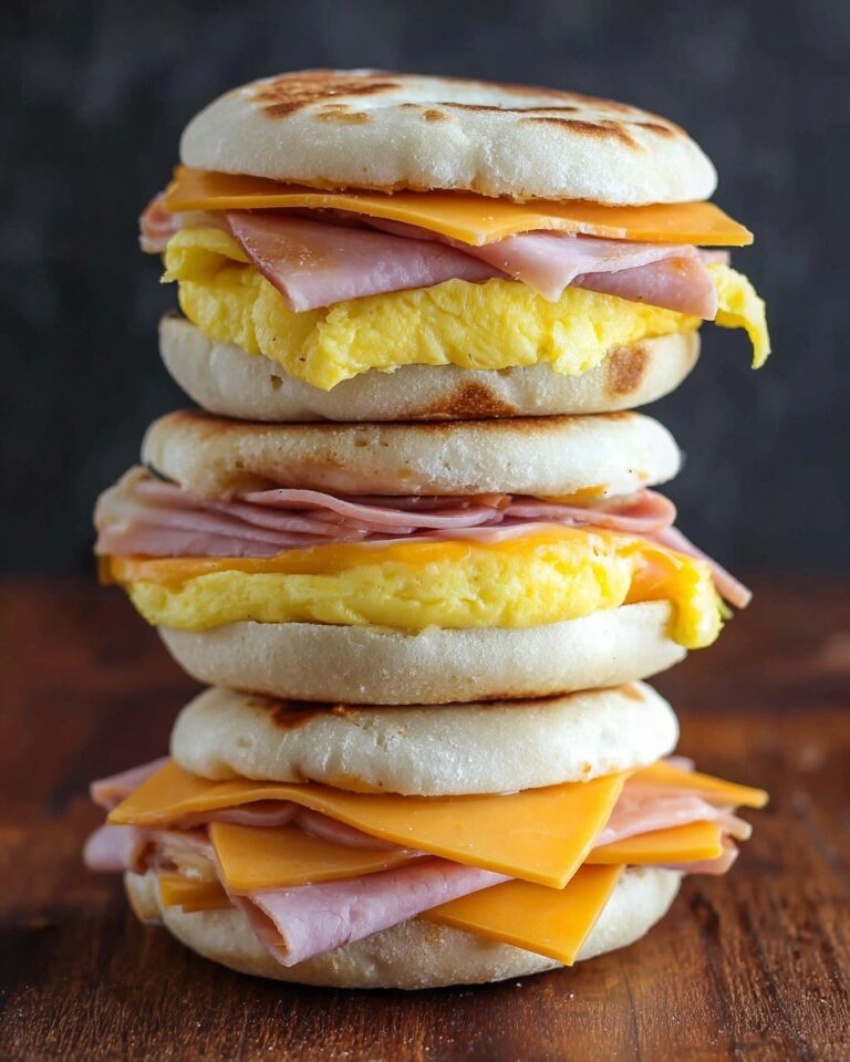 Make-Ahead Freezer Breakfast Sandwiches Recipe