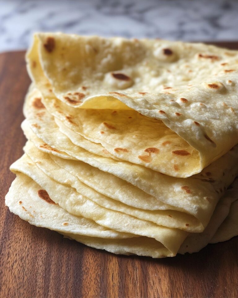 Homemade Flour Tortilla Recipe