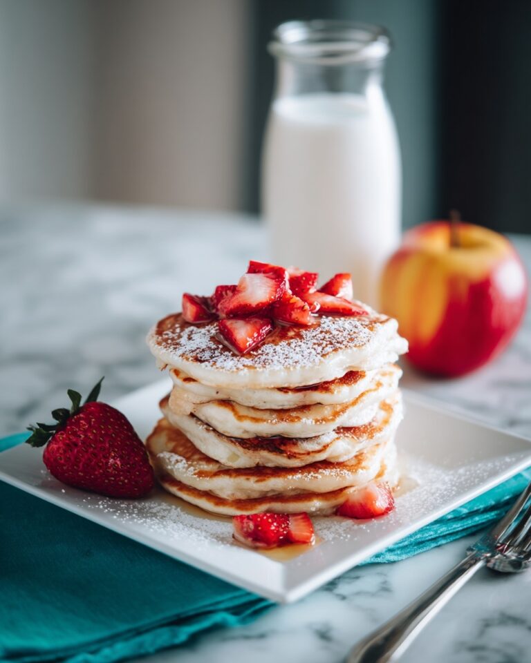 Apple and Cottage Cheese Pancakes Recipe