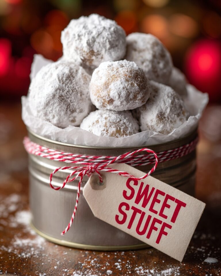 Almond Snowball Cookies Recipe