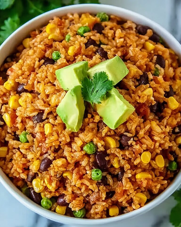 Easy One Pot Mexican Rice Casserole Recipe