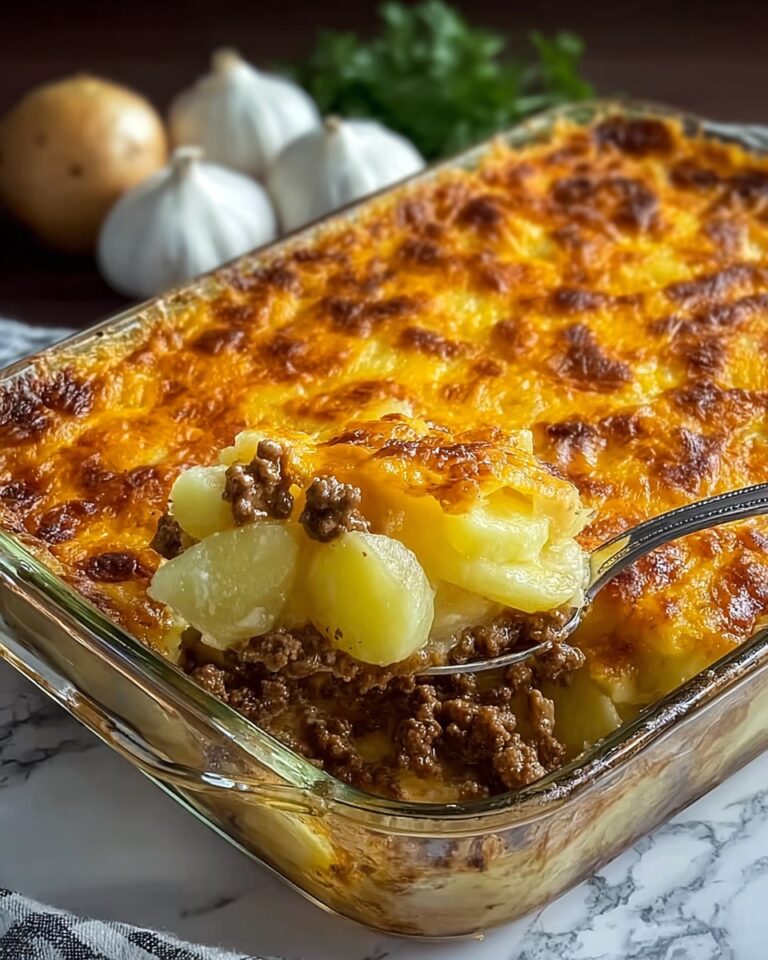 Mouthwatering Cheesy Hamburger Recipe