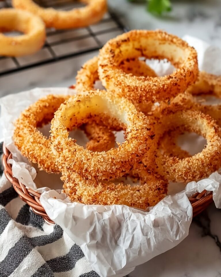 Crispy and Delicious Keto Onion Rings – Low-Carb Snacking Made Easy Recipe