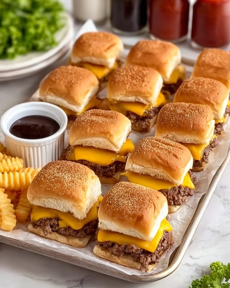 Ultimate Cheeseburger Sliders Recipe