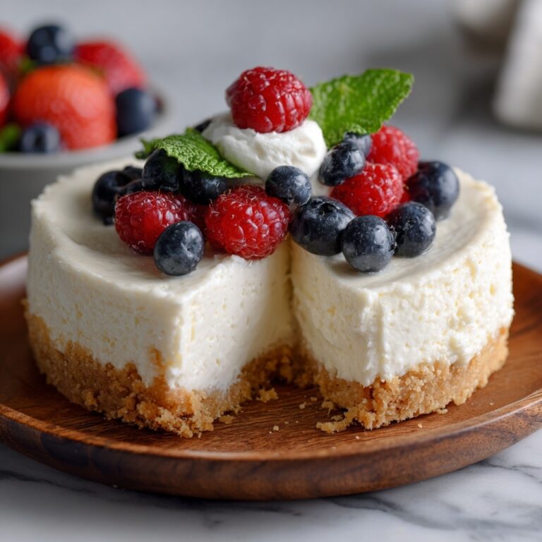 Quick Protein Cheesecake with a Twist Recipe