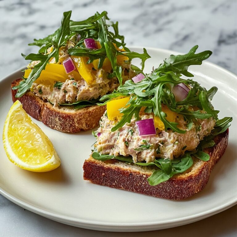 Savory Grilled Tuna Melt with Creamy Cheddar Recipe