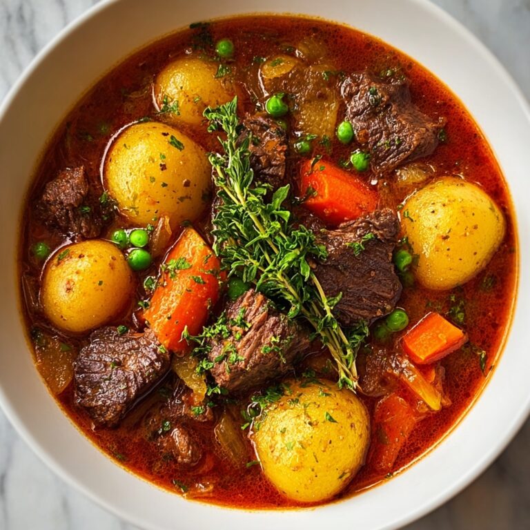 Hearty Slow-Simmered Savory Beef Stew Recipe