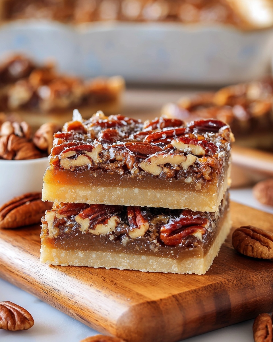 Best Ever Pecan Pie Bars Recipe - Recipe Image