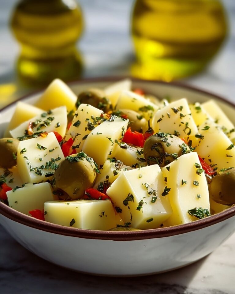 Marinated Cheese and Olives Recipe
