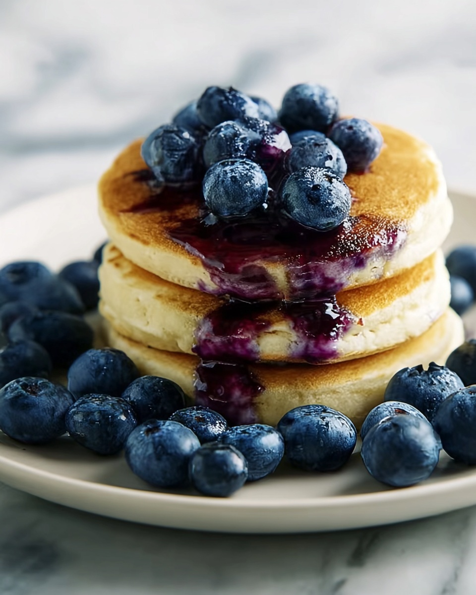 Easy Blueberry Pancakes Recipe - Recipe Image