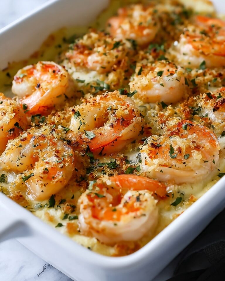 Baked Stuffed Shrimp Casserole Recipe
