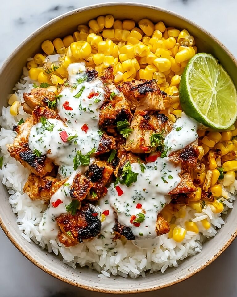 Street Corn Chicken Rice Bowl Recipe
