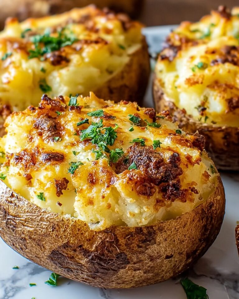 Oven-Fried Stuffed Potatoes Recipe