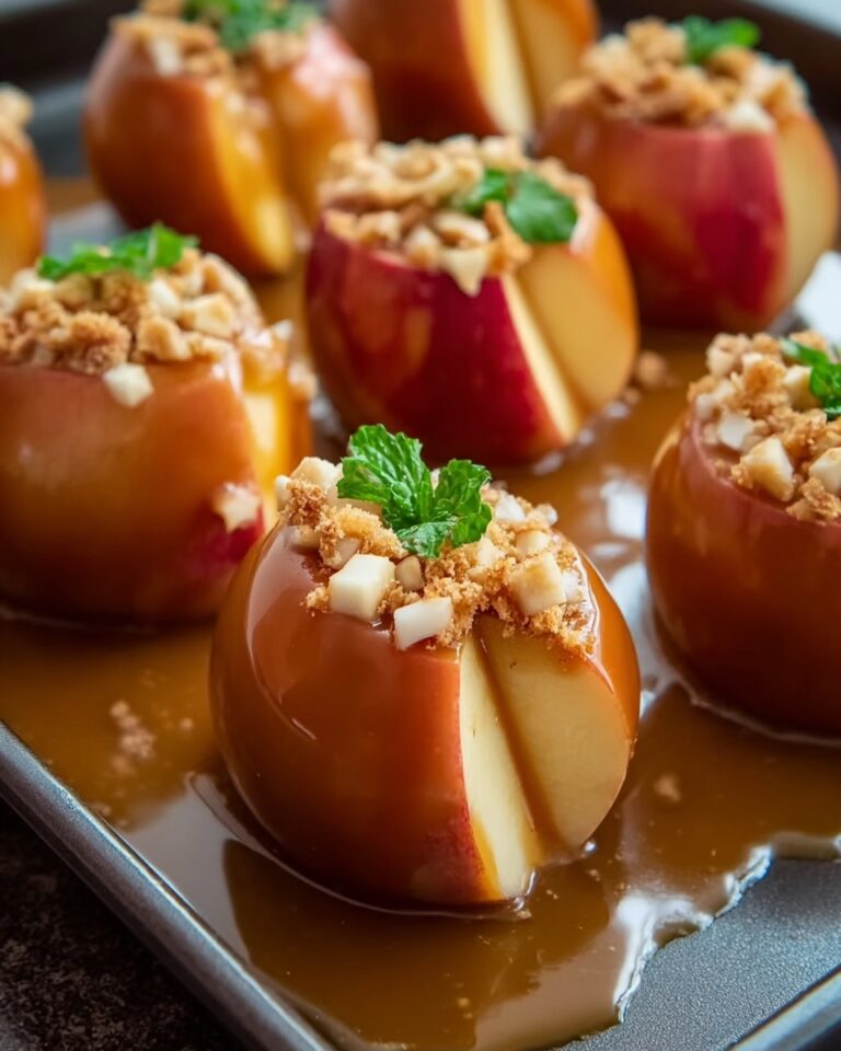Delightful Sheet Pan Caramel Apples Recipe