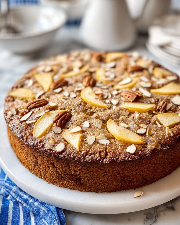Moist Fluffy Almond Flour Apple Cake (Gluten-Free) Recipe