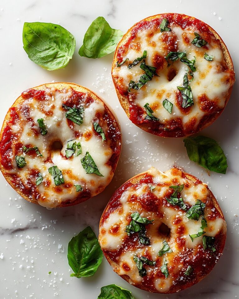 Pizza Bagels Recipe