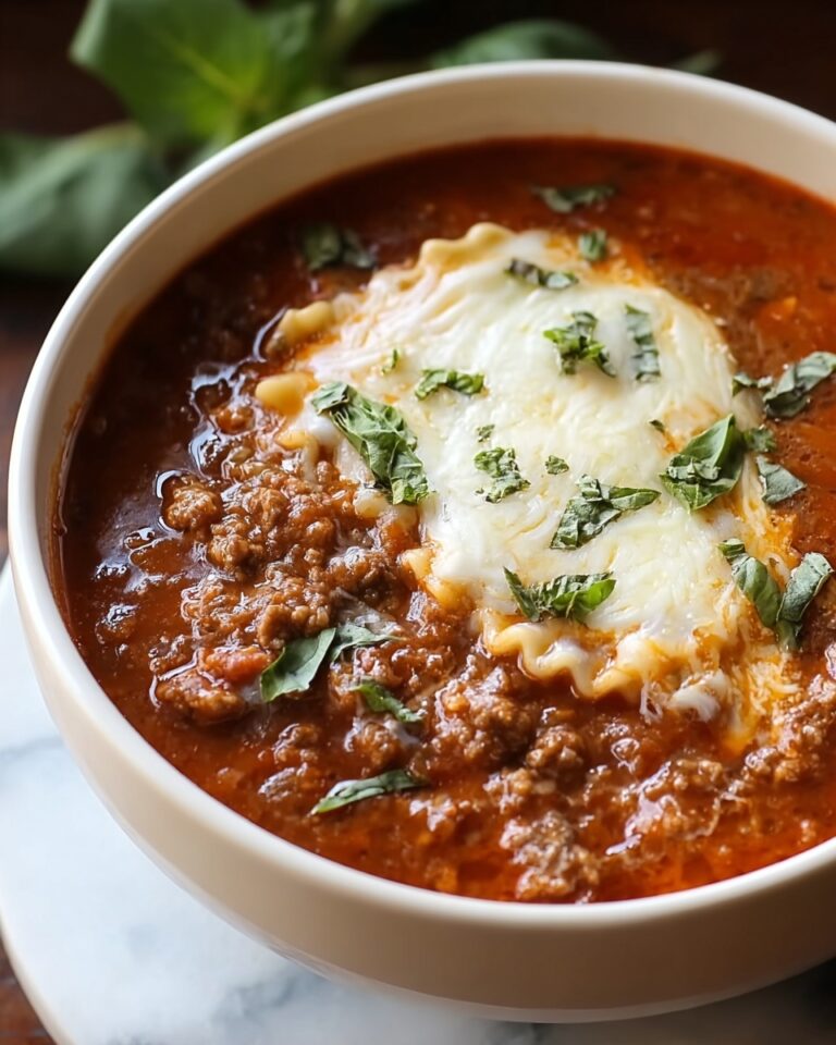 Delicious Lasagna Soup Recipe
