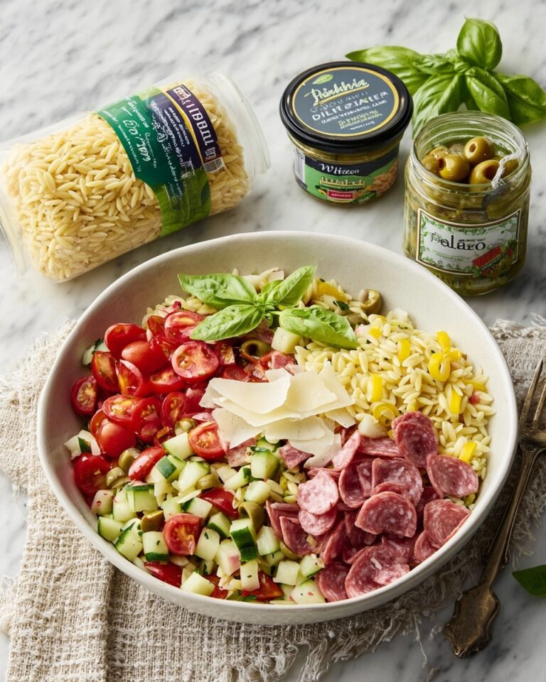 Italian Orzo Salad Recipe