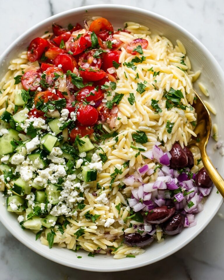 Mediterranean Orzo Salad Recipe
